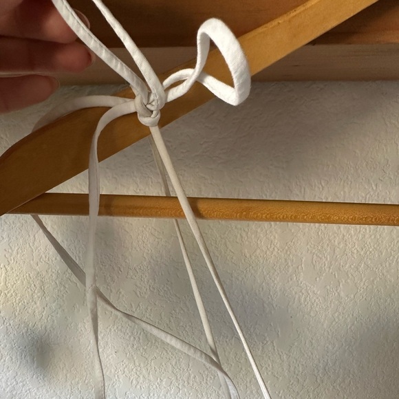 Lovers + Friends White Tiered Midi Dress Size Medium - Picture 4 of 5